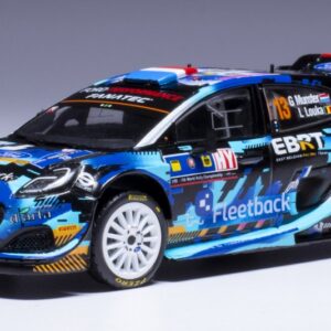 Modellino auto scala 1:43 FORD PUMA WRC CENTRAL EUROPEAN RALLY 2023