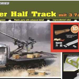 Modellino carri armati TANK model kit di montaggio Dragon  Sd.Kfz.3 MAULTIER W37 cm FLAK 37 KIT 1:35