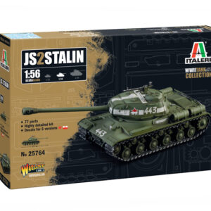 Modellino carri armati TANK model kit di montaggio Italeri JOSIF STALIN JS-2 KIT 1:56