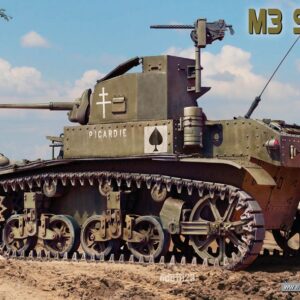 Modellino carri armati TANK model kit di montaggio Miniart  M3 STUART EARLY PROD.KIT 1:35