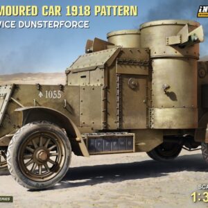 Modellino model kit AUSTIN ARMOURED CAR 1918 PATTERN BRITISH SERVICE DUNSTERFORCE KIT 1:35