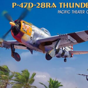 Modellino aerei da costruire model kit di montaggio Miniart  P-47D-28RA THUNDERBOLT PACIFIC THEATER OF OPERATIONS KIT 1:48