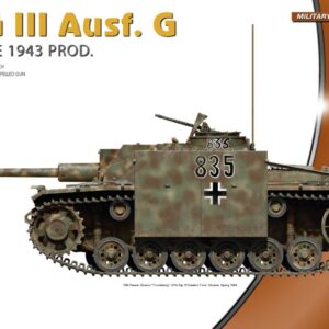 Modellino carri armati TANK model kit di montaggio Miniart  STUG III Ausf.G MAYJUNE 1943 PROD.KIT 1:72