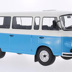 Modellino auto scala 1:18 BARKAS B 1000 MINI BUS 1956 diecast modellismo statico