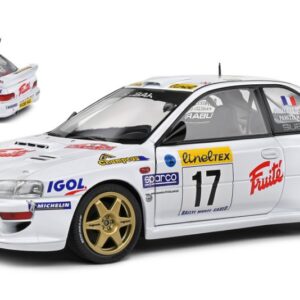 Modellino auto rally scala 1:18 Solido  SUBARU IMPREZA WRC 22B N.17 RALLY MONTECARLO 1999 PANIZZI-PANIZZI