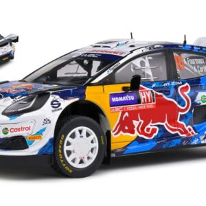 Modellino auto scala 1:18 FORD PUMA RALLY SWEDEN 2024 modellismo statico