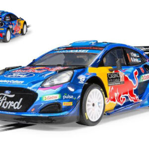 Modellino auto slot car Scalextric  FORD PUMA WRC RALLY MONTE CARLO 2023 TANAK-JARVEOJA SLOT 1:32