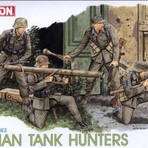 Modellino soldati model kit diorami Dragon  GERMAN TANK HUNTERS KIT 1:35