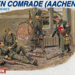 Modellino soldati model kit diorami Dragon  FALLEN COMRADE AACHEN 1944 KIT 1:35