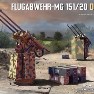 Modellino carri armati TANK model kit di montaggio Miniart  FLUGABWEHR-MG 15120 DRILLING KIT 1:35