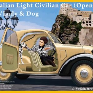 Modellino auto da montare model kit FIAT 500 TOPOLINO SCALA 1:35 modellismo