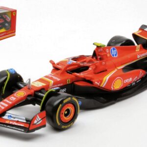 Modellino auto formula 1 F1 scala 1:43 Burago FERRARI SF-24 2024 CARLOS SAINZ