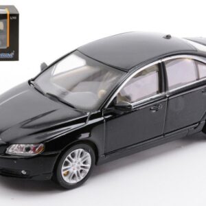 Modellino auto scala 1:43 VOLVO S80 2006 BLACK diecast modellismo statico