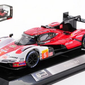 Modellino auto scala 1:43 Burago PORSCHE 963 24H LE MANS 2023 racing modellismo