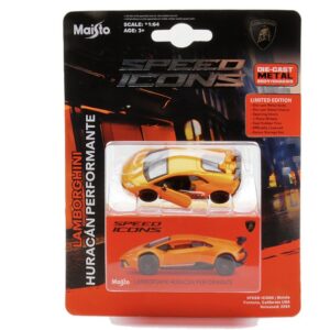Modellino auto scala 1:64 SPEED ICONS LAMBORGHINI HURACAN PERFORMANTE