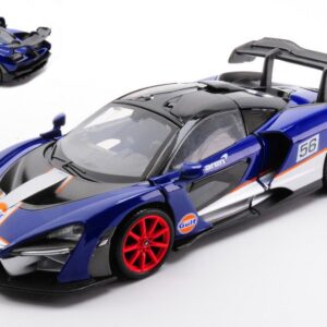 Modellino auto scala 1:24 MC LAREN SENNA diecast modellismo statico