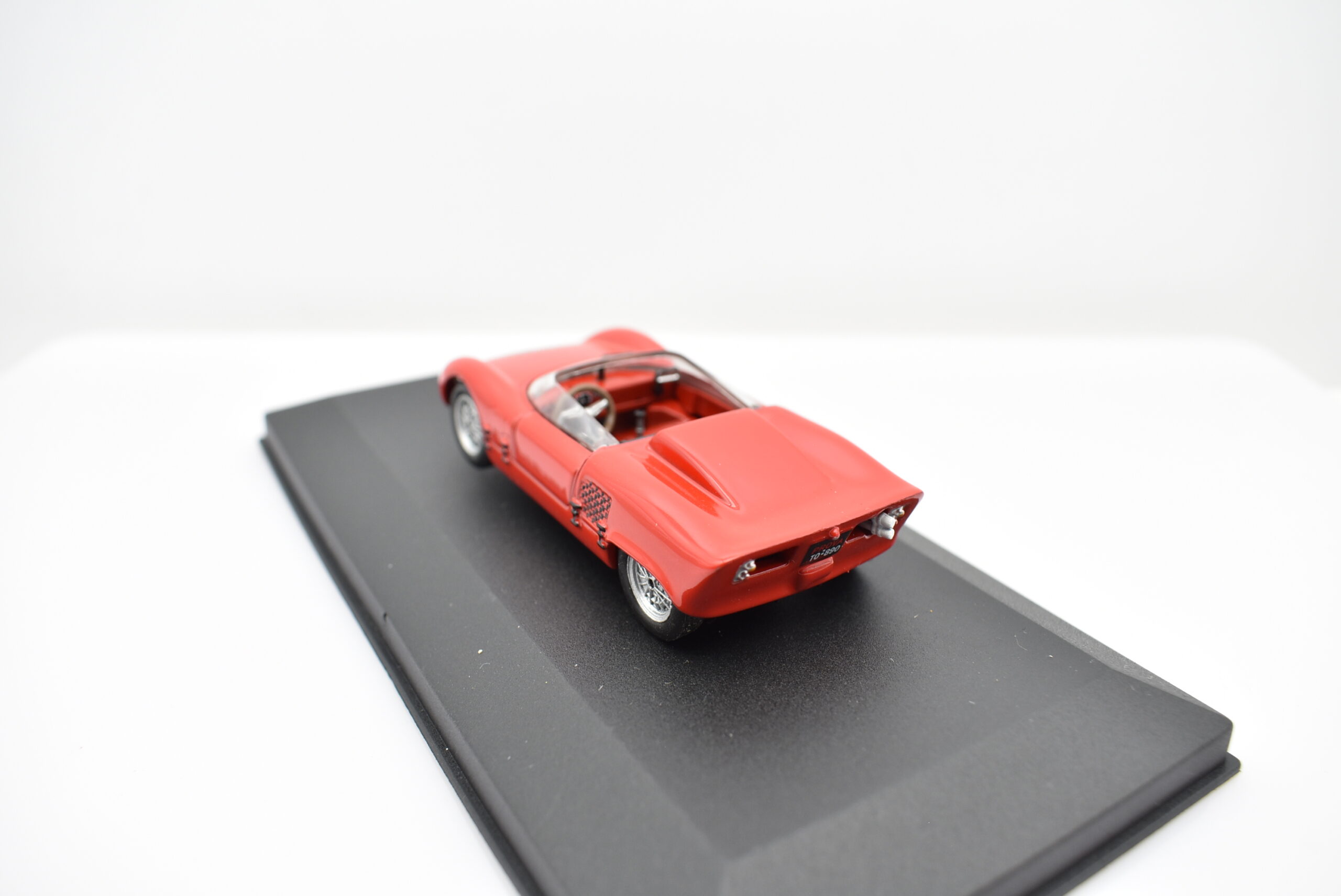 Modellino auto scala 1:43 Fiat Abarth 1000 Spider Sport diecast modellismo da collezione - Image 4