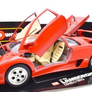 Modellino auto scala 1:18 Lamborghini Diablo Burago diecast modellismo da collezione