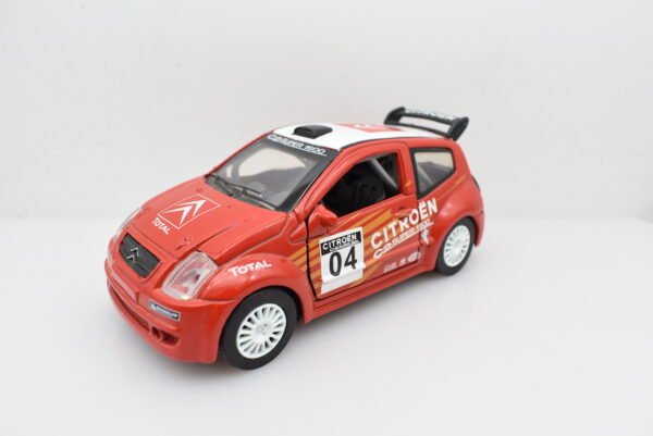 Modellino auto rally scala 1:32 Citroen C2 Sport New Ray diecast modellismo da collezione - Image 6