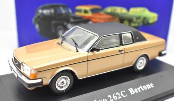 Modellino auto scala 1:43 Volvo 262C Bertone diecast modellismo da collezione