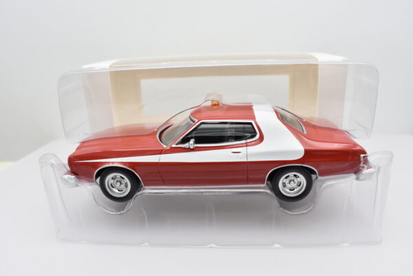 Modellino auto scala 1:43 Ford Gran Torino Starsky and Hutch Norev diecast modellismo da collezione - Image 3