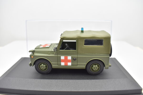 Modellino auto carabinieri scala 1:43 JEEP Fiat Nuova Campagnola CROCE ROSSA - Image 2
