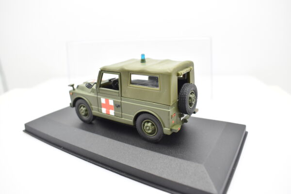 Modellino auto carabinieri scala 1:43 JEEP Fiat Nuova Campagnola CROCE ROSSA - Image 4