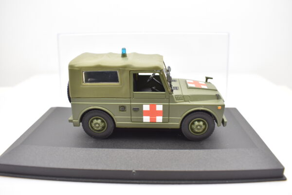 Modellino auto carabinieri scala 1:43 JEEP Fiat Nuova Campagnola CROCE ROSSA - Image 5