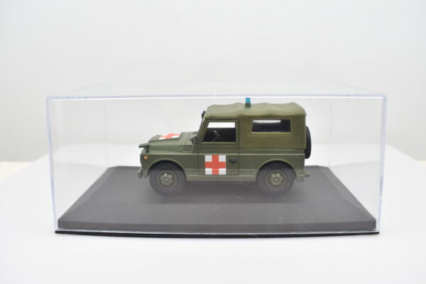 Modellino auto carabinieri scala 1:43 JEEP Fiat Nuova Campagnola CROCE ROSSA - Image 6