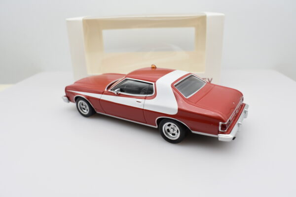 Modellino auto scala 1:43 Ford Gran Torino Starsky and Hutch Norev diecast modellismo da collezione - Image 6
