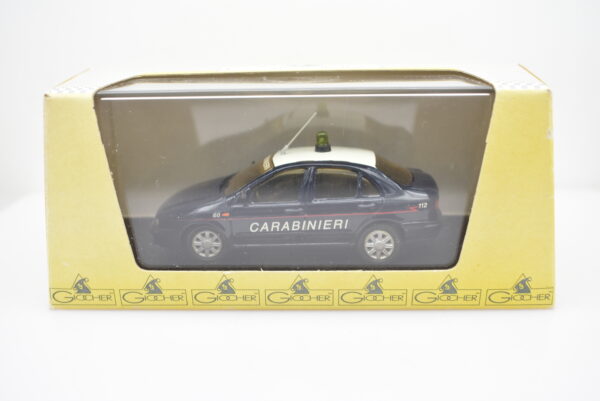 Modellino auto carabinieri scala 1:43 Fiat Marea Berlina Giocher diecast modellismo da collezione - Image 2