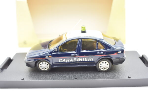 Modellino auto carabinieri scala 1:43 Fiat Marea Berlina Giocher diecast modellismo da collezione - Image 3