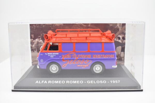 Modellino furgone scala 1:43 Alfa Romeo Romeo Geloso diecast modellismo statico - Image 2