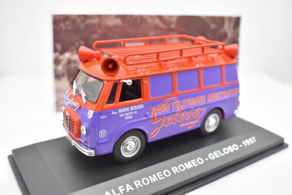 Modellino furgone scala 1:43 Alfa Romeo Romeo Geloso diecast modellismo statico - Image 4