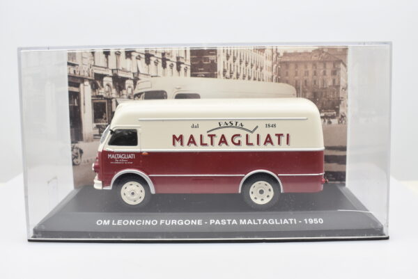 Modellino furgone scala 1:43 OM Leoncino Pasta Maltagliati diecast modellismo statico - Image 2