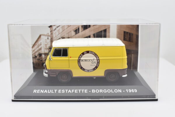 Modellino furgone scala 1:43 Renault Estafette Borgolon diecast modellismo statico - Image 2