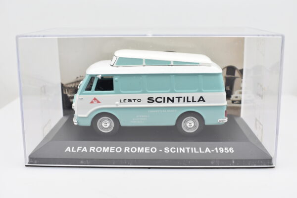 Modellino furgone scala 1:43 Alfa Romeo Romeo Scintilla diecast modellismo statico - Image 2