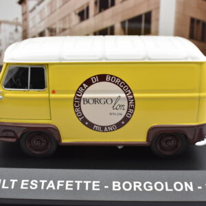 Modellino furgone scala 1:43 Renault Estafette Borgolon diecast modellismo statico