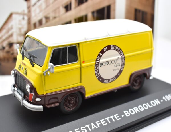 Modellino furgone scala 1:43 Renault Estafette Borgolon diecast modellismo statico - Image 5