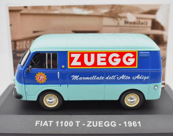 Modellino auto furgone scala 1:43 Fiat 1100 T Zuegg diecast modellismo statico