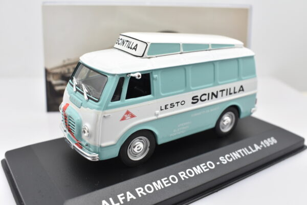 Modellino furgone scala 1:43 Alfa Romeo Romeo Scintilla diecast modellismo statico - Image 4