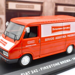 Modellino furgone scala 1:43 Fiat 242 Firestone Brema diecast modellismo statico