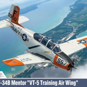 Modellino aerei model kit USN T-34B MENTOR VT-5 TRAINING AIR WING KIT 1:48