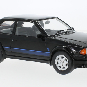 Modellino auto scala 1:18 ModelCarGroup FORD ESCORT MK III RS TURBO 1985 BLACK