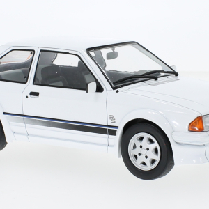 Modellino auto scala 1:18 FORD ESCORT MK III RS TURBO 1985 WHITE