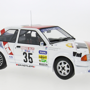 Modellino auto rally scala 1:18 FORD ESCORT MK III RS TURBO 1985 modellismo statico