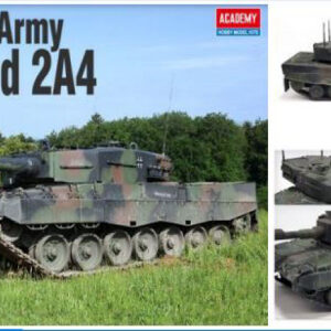 Modellino carri armati TANK model kit di montaggio Academy GERMAN ARMY LEOPARD 2A4 KIT 1:72