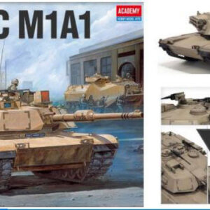 Modellino carri armati TANK model kit di montaggio Academy USMC M1A1 KIT 1:72