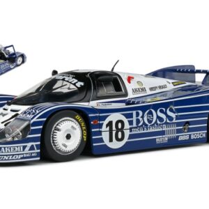 Modellino auto scala 1:18 Solido  PORSCHE 956L 2.6L N.18 LE MANS 1983 LAESSING-PLANKENHORN-WILSON racing modellismo