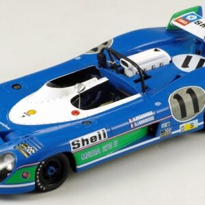 Modellino auto scala 1:18 Spark Model  MATRA SIMCA MS 670 N.11 WINNER 24 H LE MANS 1973 PESCAROLO-LARR. REP racing modellismo